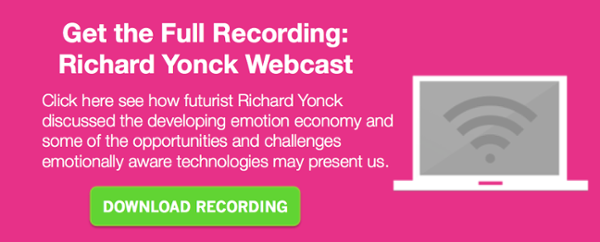 Recording: challenges and opportunities for the emotion economy