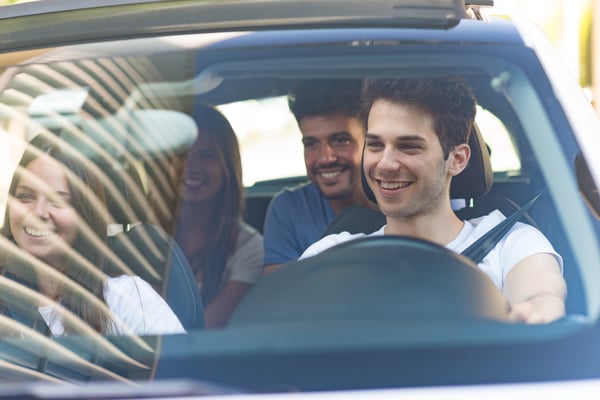 in cabin sensing for teen driver distraction